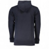 SUDADERA CAVALLI CLASS HOMBRE AZUL SIN CREMALLERA