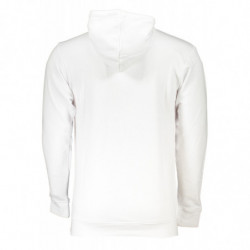SUDADERA HOMBRE CAVALLI CLASS BLANCA SIN CREMALLERA