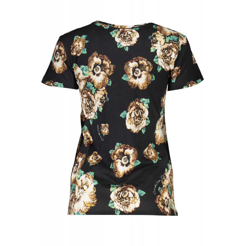 CAVALLI CLASS WOMEN'S SHORT SLEEVE T-SHIRT BLACK