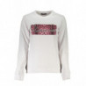 SUDADERA MUJER BLANCA CAVALLI CLASS SIN CREMALLERA