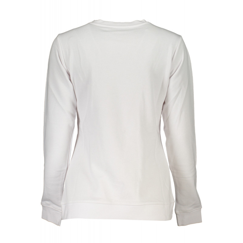 SWEAT-SHIRT FEMME CAVALLI CLASS BLANC SANS ZIP