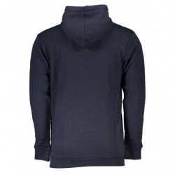 SWEAT-SHIRT SANS FERMETURE ÉCLAIR BLEU POUR HOMMES CAVALLI CLASS