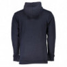 CAVALLI CLASS MEN'S BLUE ZIPLESS SWEATSHIRT
