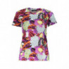 CAVALLI CLASS DAMEN KURZARM T-SHIRT LILA