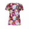CAVALLI CLASS DAMEN KURZARM T-SHIRT LILA