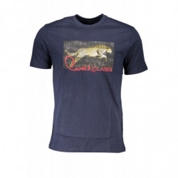 CAMISETA MANGA CORTA HOMBRE CAVALLI CLASS AZUL