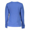 SUDADERA MUJER SIN CREMALLERA CAVALLI CLASS AZUL