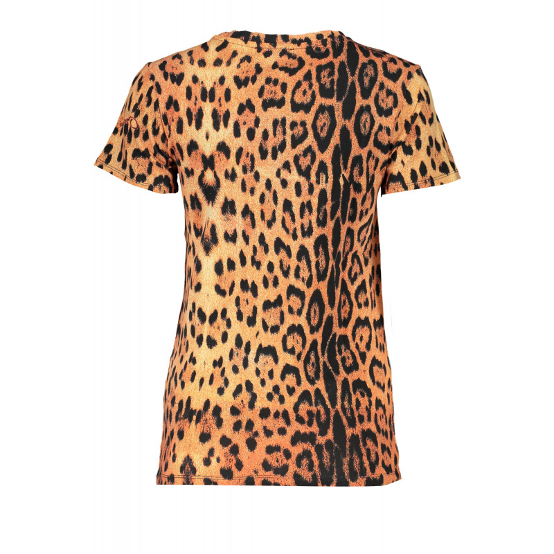 CAVALLI CLASS DAMEN KURZARM T-SHIRT ORANGE