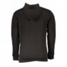 CAVALLI CLASS SCHWARZES HERREN-SWEATSHIRT MIT ZIP-OUT