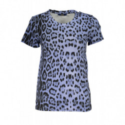 CAMISETA MANGA CORTA MUJER CAVALLI CLASS AZUL