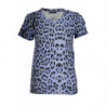CAVALLI CLASS WOMEN'S SHORT SLEEVE T-SHIRT BLUE
