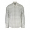 CALVIN KLEIN WHITE MEN'S LONG SLEEVE SHIRT