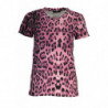 CAMISETA MANGA CORTA MUJER CAVALLI CLASS ROSA
