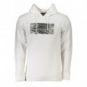 SUDADERA HOMBRE CAVALLI CLASS BLANCA SIN CREMALLERA