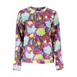 SUDADERA MUJER CAVALLI CLASS SIN CREMALLERA MORADO