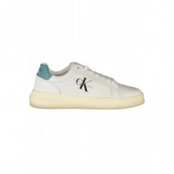 CALVIN KLEIN WHITE MEN'S SPORTS SHOES
