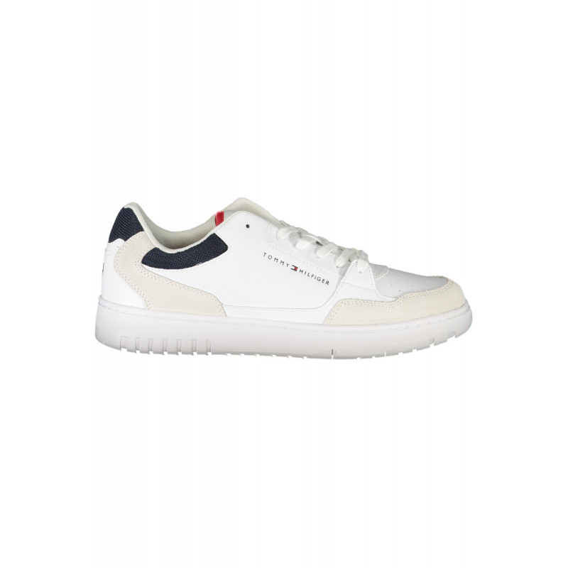 TOMMY HILFIGER MEN'S WHITE SPORTS SHOES