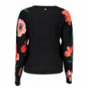 DESIGUAL BLACK WOMEN'S SWEATER
