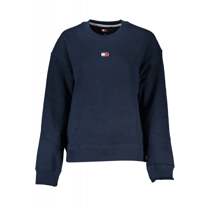 TOMMY HILFIGER DAMEN-SWEATSHIRT MIT BLAUEM REISSVERSCHLUSS