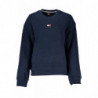 TOMMY HILFIGER FELPA SENZA ZIP DONNA BLU