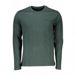 LA MARTINA GREEN MEN'S LONG SLEEVE T-SHIRT