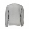 LA MARTINA HERREN-SWEATSHIRT GRAU MIT REISSVERSCHLUSS