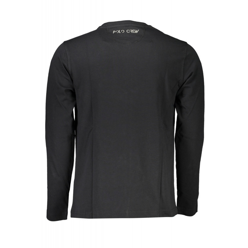 LA MARTINA LANGARM-T-SHIRT FÜR HERREN SCHWARZ