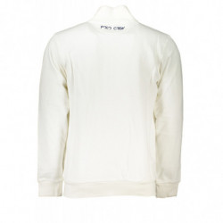LA MARTINA MEN'S WHITE ZIP SWEATSHIRT