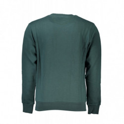 LA MARTINA GREEN MEN'S ZIPLESS SWEATSHIRT