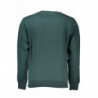 LA MARTINA GREEN MEN'S ZIPLESS SWEATSHIRT