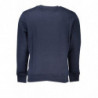 SWEAT-SHIRT SANS FERMETURE ÉCLAIR BLEU LA MARTINA POUR HOMMES