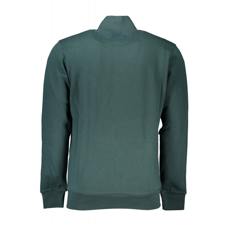 SWEAT-SHIRT ZIPPÉ HOMME LA MARTINA VERT