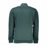 LA MARTINA MEN'S GREEN ZIP SWEATSHIRT