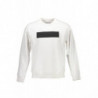 SUDADERA CALVIN KLEIN SIN CREMALLERA HOMBRE BLANCO