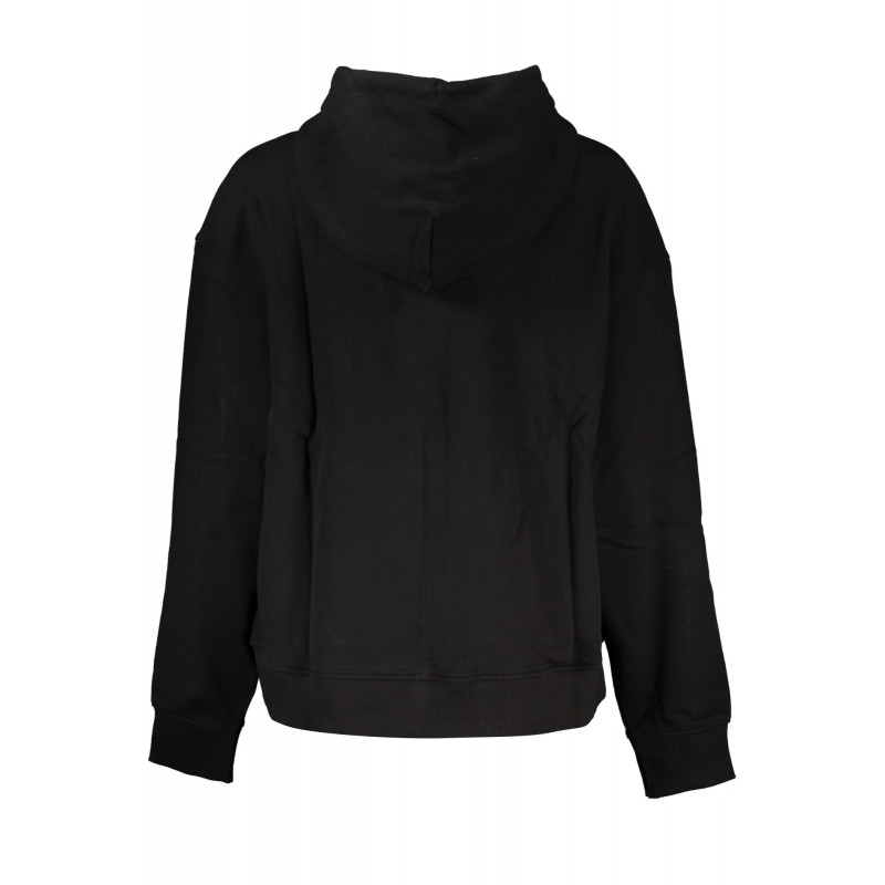 SWEAT-SHIRT ZIPPÉ NOIR TOMMY HILFIGER FEMME