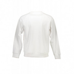 SUDADERA CALVIN KLEIN SIN CREMALLERA HOMBRE BLANCO