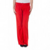 DENNY ROSE PANTALON FEMME ROUGE
