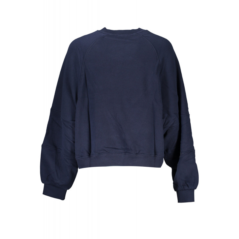 TOMMY HILFIGER WOMEN'S BLUE ZIPLESS SWEATSHIRT