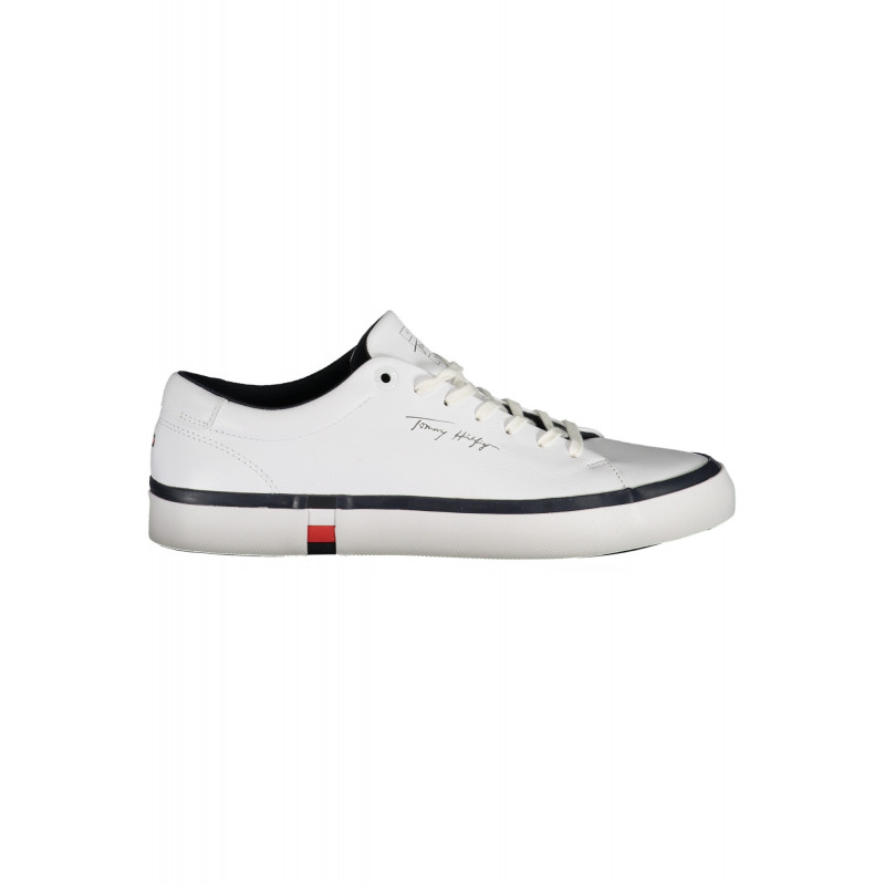 CHAUSSURES DE SPORT BLANCHES TOMMY HILFIGER POUR HOMMES