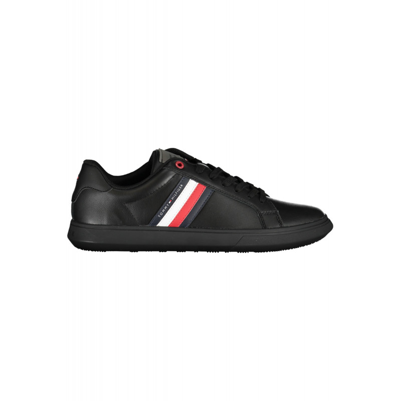 TOMMY HILFIGER BLACK MEN'S SPORTS SHOES