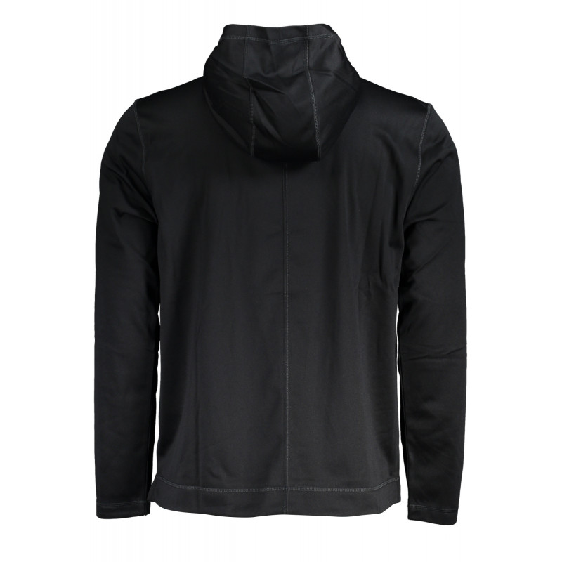 CALVIN KLEIN MEN'S BLACK ZIPLESS SWEATSHIRT