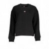 SUDADERA SIN CREMALLERA NEGRA TOMMY HILFIGER HOMBRE