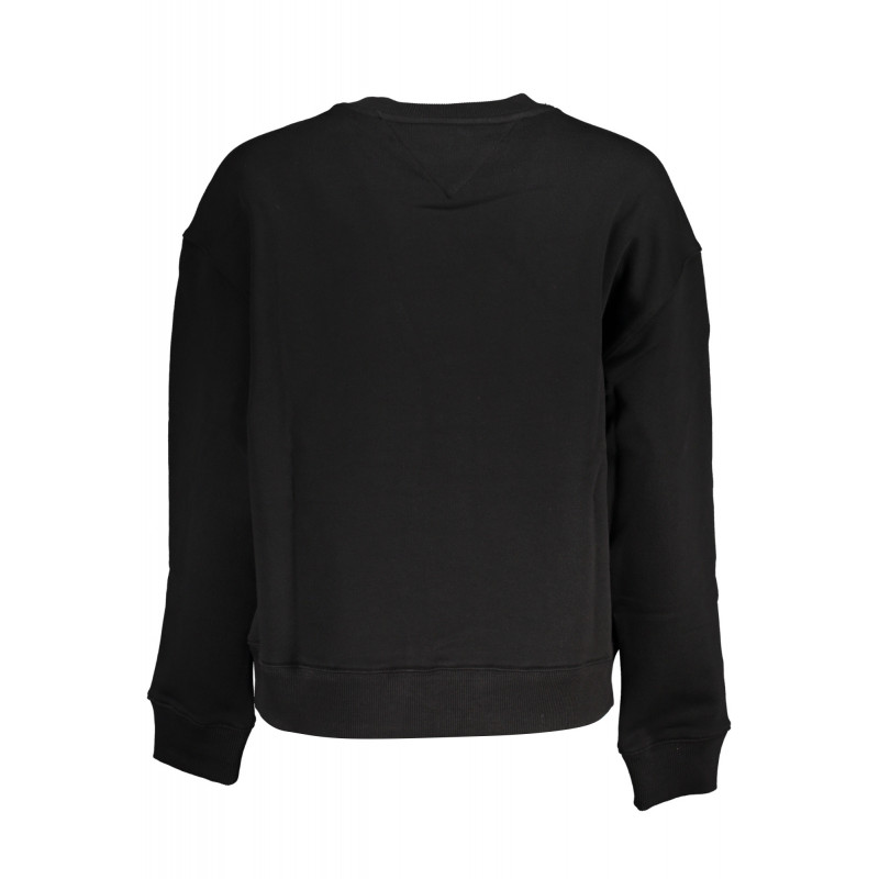SWEAT-SHIRT SANS FERMETURE ÉCLAIR NOIR TOMMY HILFIGER POUR HOMMES