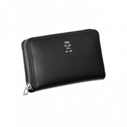 PORTEFEUILLE FEMME TOMMY HILFIGER NOIR