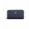 TOMMY HILFIGER PORTAFOGLIO DONNA BLU