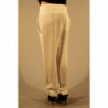 PATRIZIA PEPE PANTALON FEMME BLANC