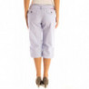 MURPHY & NYE WOMEN'S PURPLE BERMUDA TROUSERS