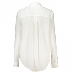 DESIGUAL WOMEN'S LONG SLEEVE SHIRT WHITE
