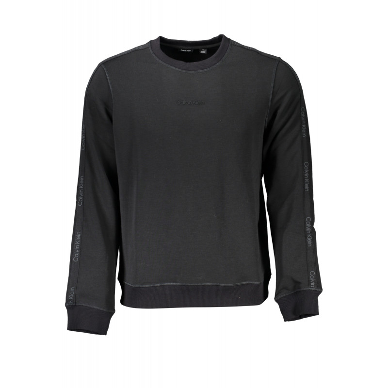 CALVIN KLEIN SCHWARZES HERREN-SWEATSHIRT MIT REISSVERSCHLUSS