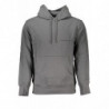 SUDADERA CALVIN KLEIN HOMBRE GRIS SIN CREMALLERA